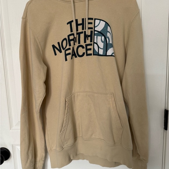The North Face Men's Beige Hoodie - Picture 1 of 6